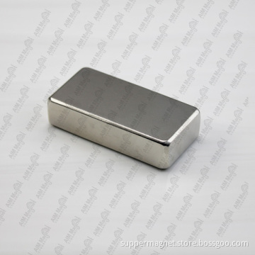 Block shape neodymium magnet n48